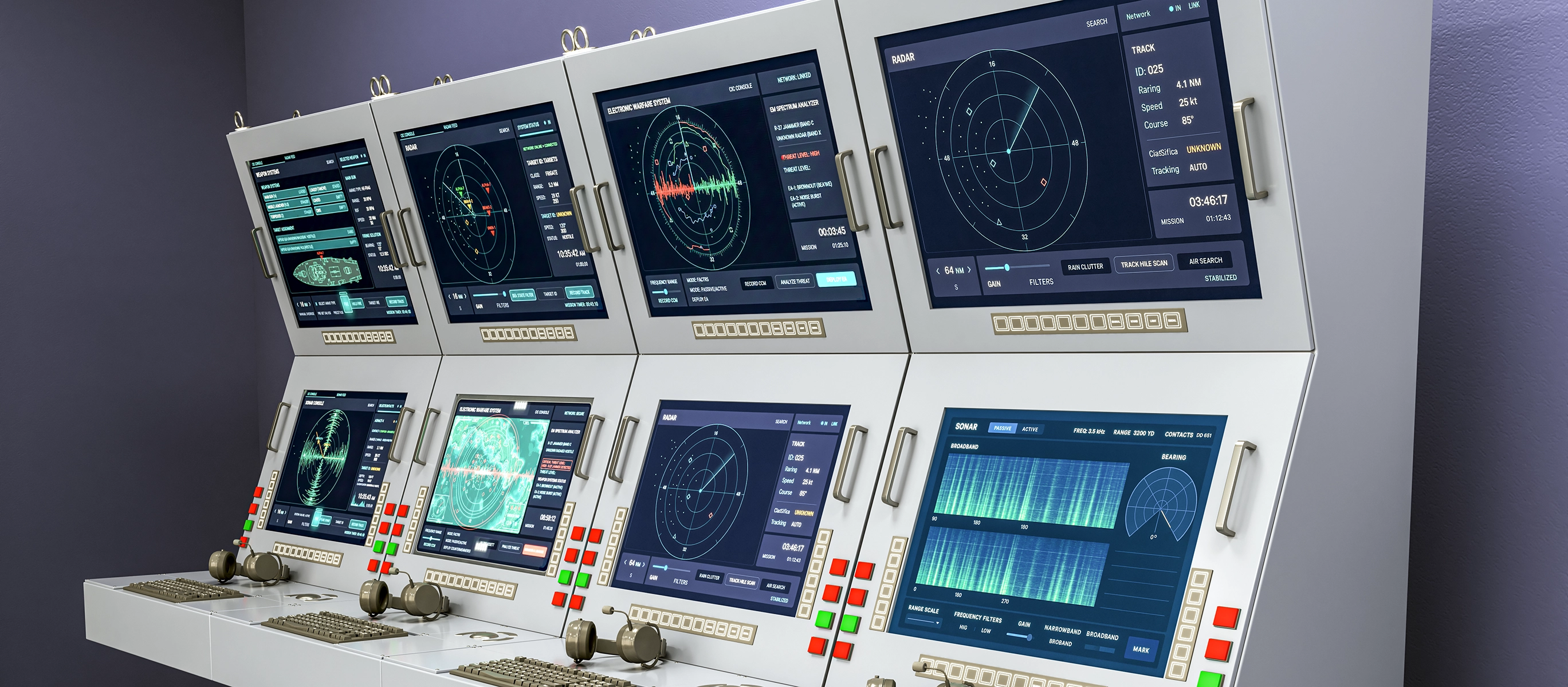 Combat Information Centre (CIC) Simulator
