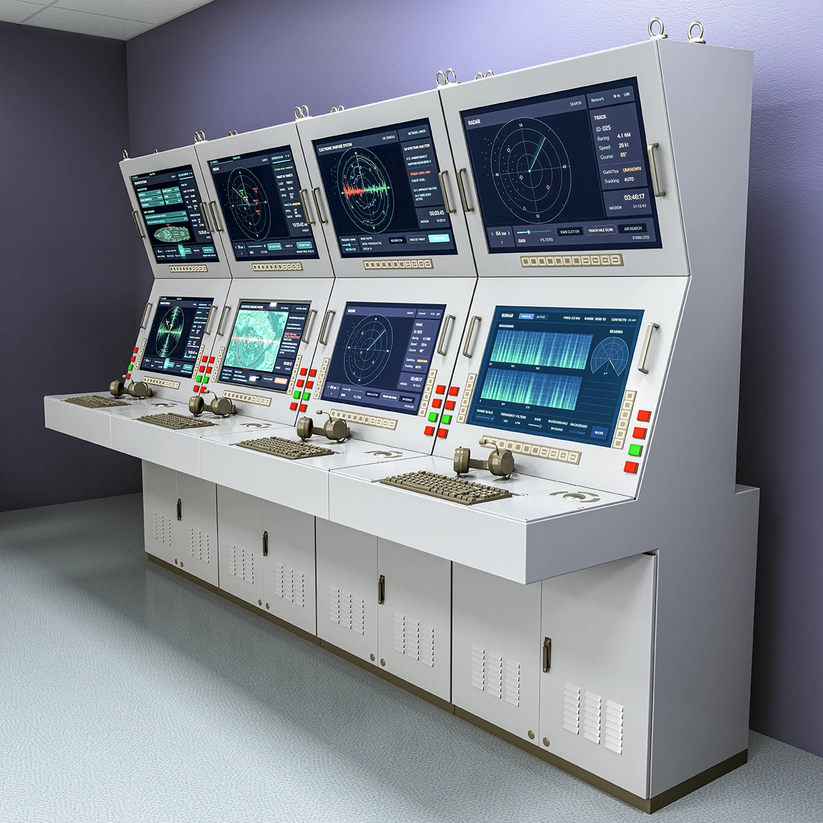 Combat Information Centre (CIC) Simulator Gallery 1